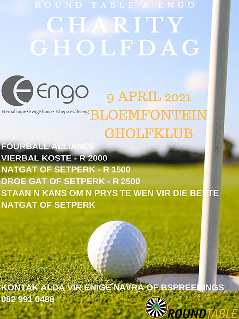 Round Table & Engo Charity Gholfdag